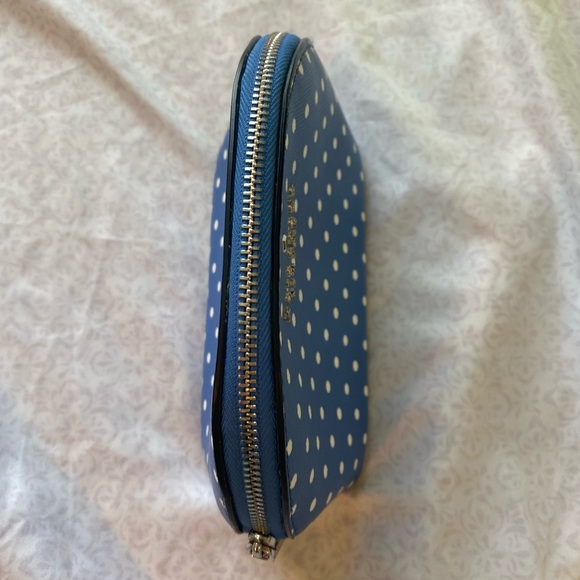 kate spade tea garden dot dome cosmetic pouch - Picture 5 of 7